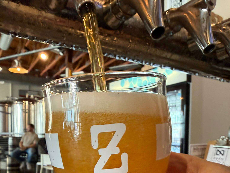 Zeds glass of beer